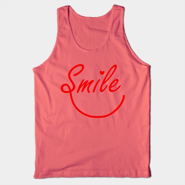 smile Tank Top by Soozy 